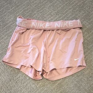 Nike Blush Pink Sports Shorts